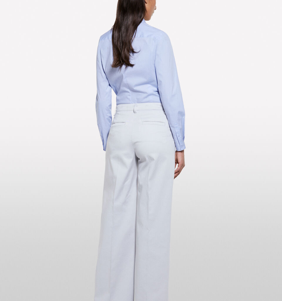 Light blue slim fit shirt - null - Light Blue | Sisley image number 3